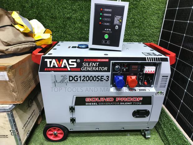 Tavas 15kva Dual Phase(230v/400v) Silent Diesel Generator With Ats