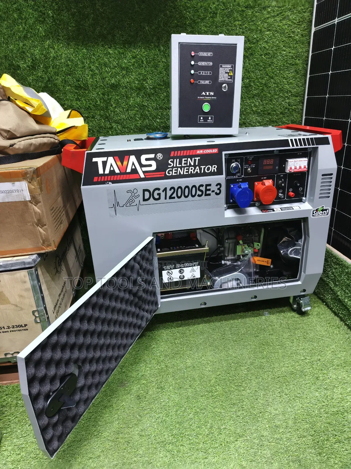 Tavas 15kva Dual Phase(230v/400v) Silent Diesel Generator With Ats