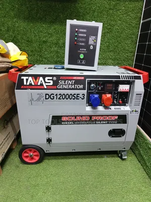 Tavas 15kva Dual Phase(230v/400v) Silent Diesel Generator With Ats