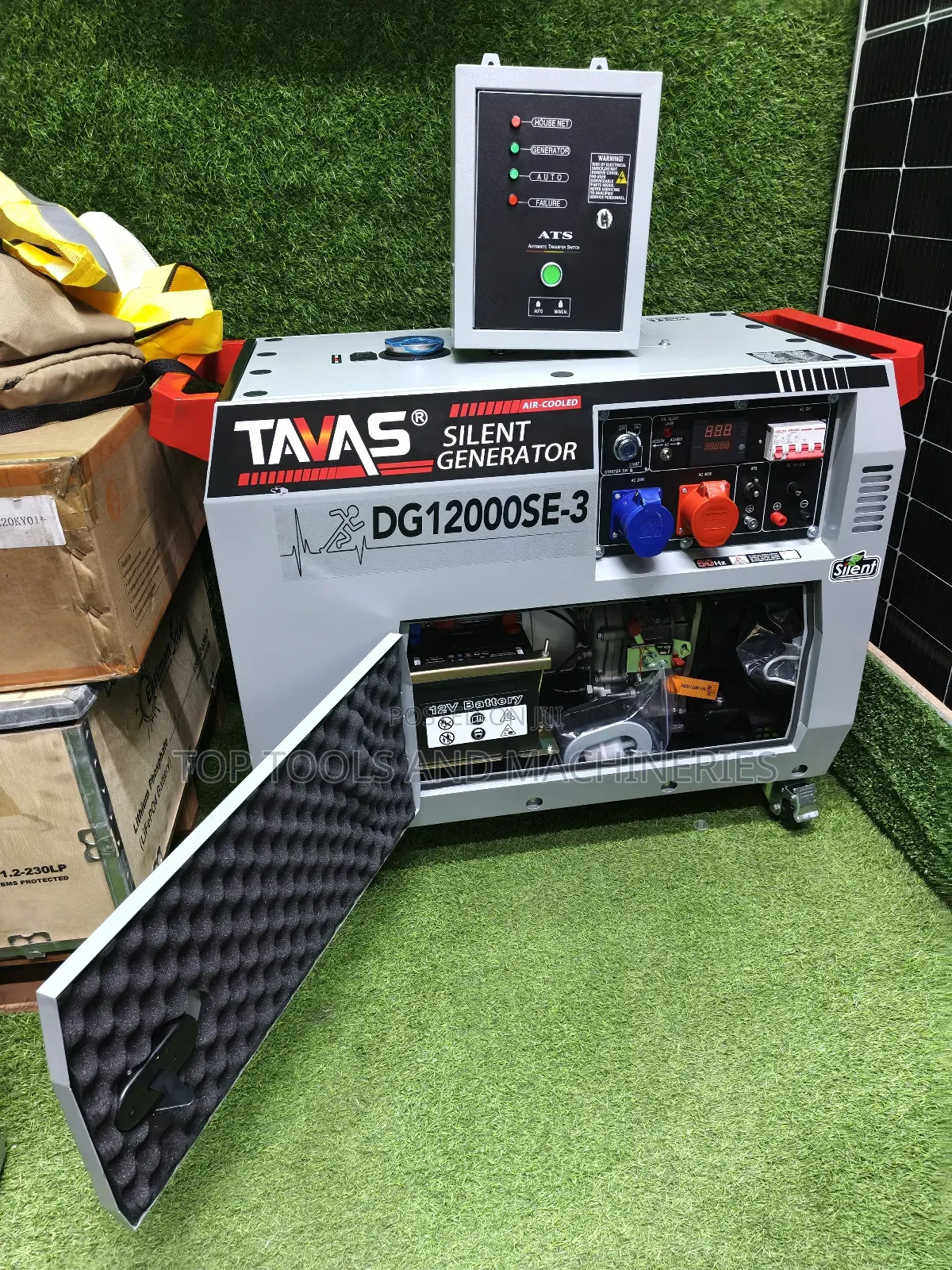 Soundproof 15kva Tavas Dual Phase(230v/400v) Diesel Generator