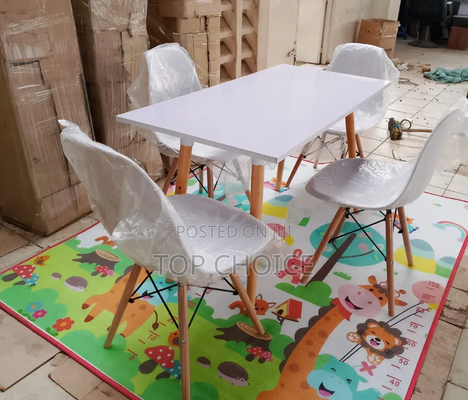 New Eames Dining Set