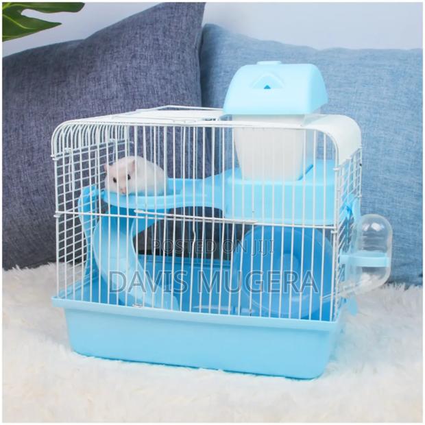 Hamster 2 Layer Princess Castle Luxury Quality Metal Hamster Cage - main view