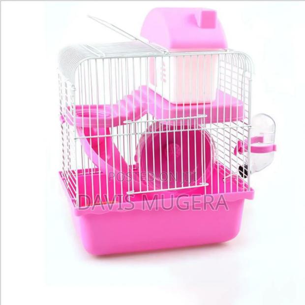 Hamster 2 Layer Princess Castle Luxury Quality Metal Hamster Cage - thumbnail 2
