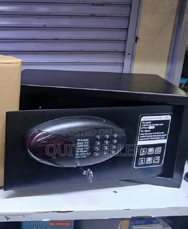 Digital Security Safe Box, Fireproof Safe Deposit Box For Hotel - main view