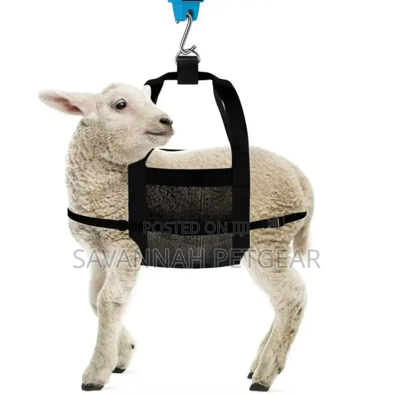 Small Animals Collapsible Weighing Harness Bag for Calves, Sheep Goats