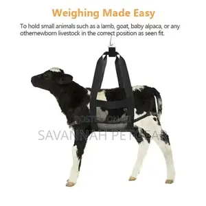 Small Animals Collapsible Weighing Harness Bag for Calves, Sheep Goats