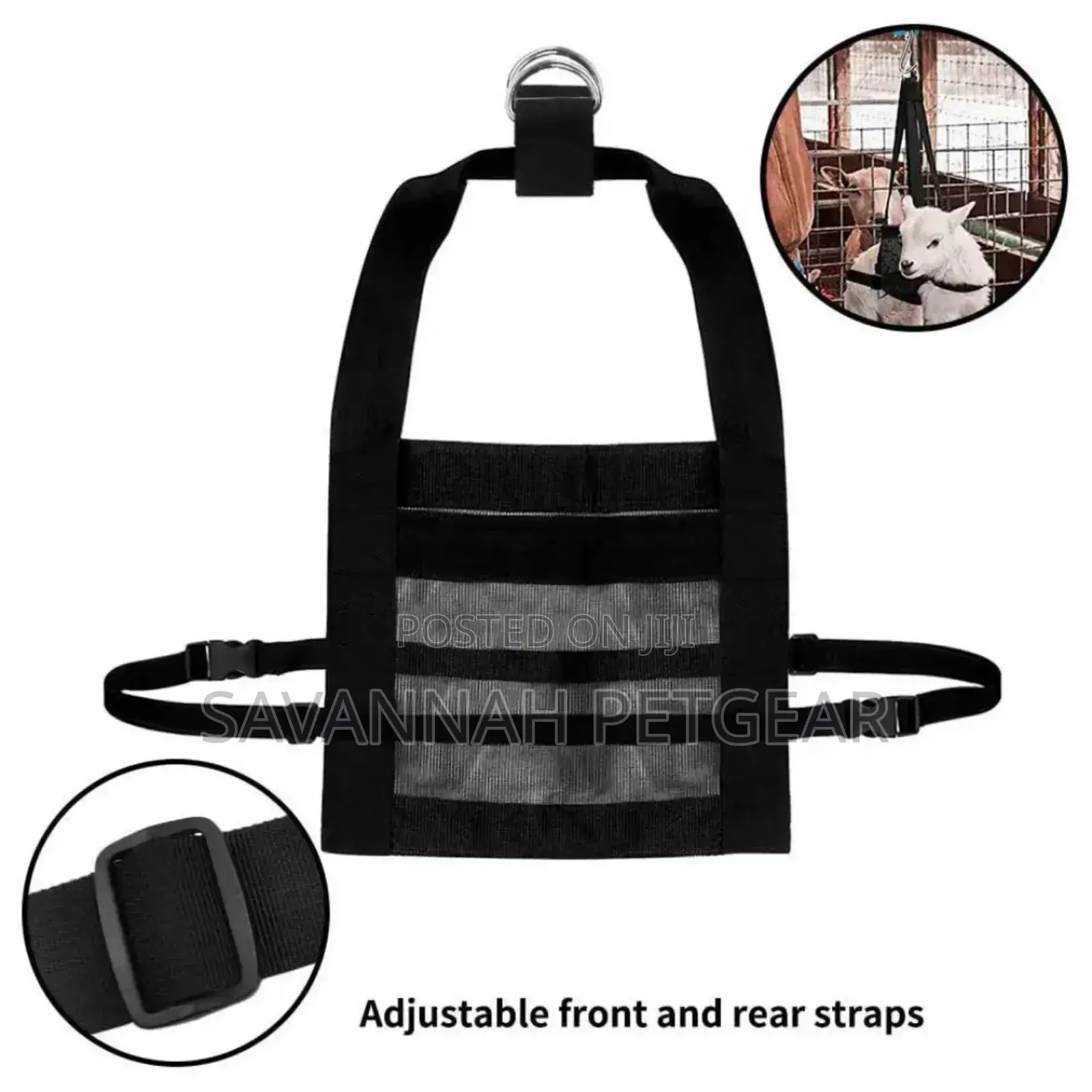 Small Animals Collapsible Weighing Harness Bag for Calves, Sheep Goats