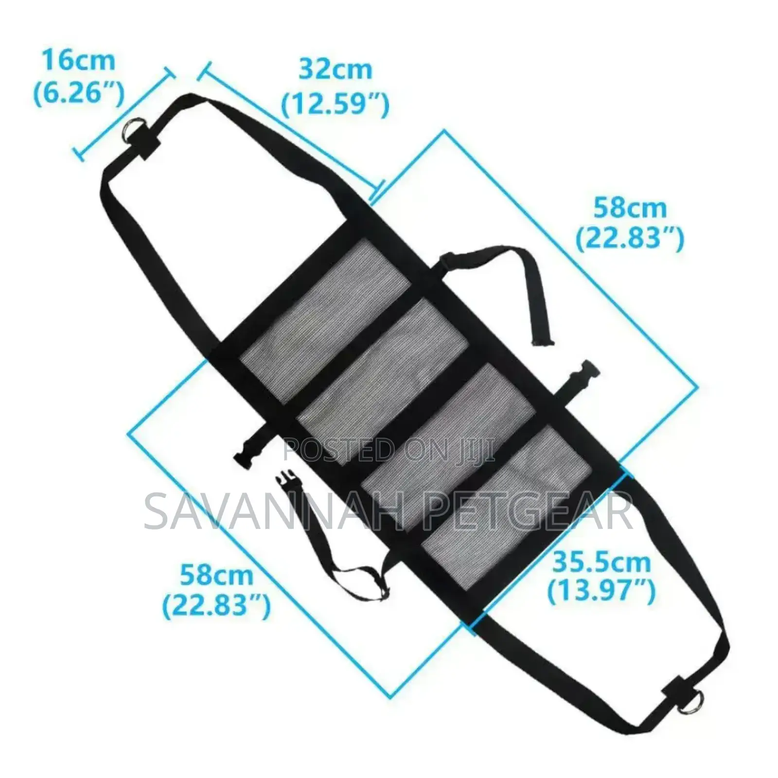 Small Animals Collapsible Weighing Harness Bag for Calves, Sheep Goats
