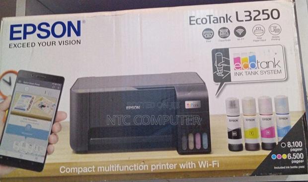 Pson Eco-Tank L3250 A4 Wi-Fi All-in-One Ink Tank Printer