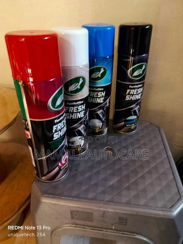 Premium Dashboard Cleaner Spray (New Car, Strawberry, Vanilla) - main view