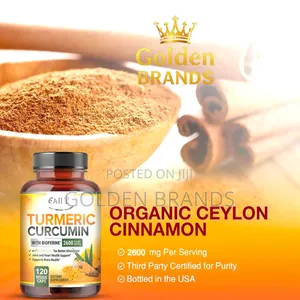 Turmeric Curcumin 95%– Boost Energy, Bone Joint Health Naturally 120