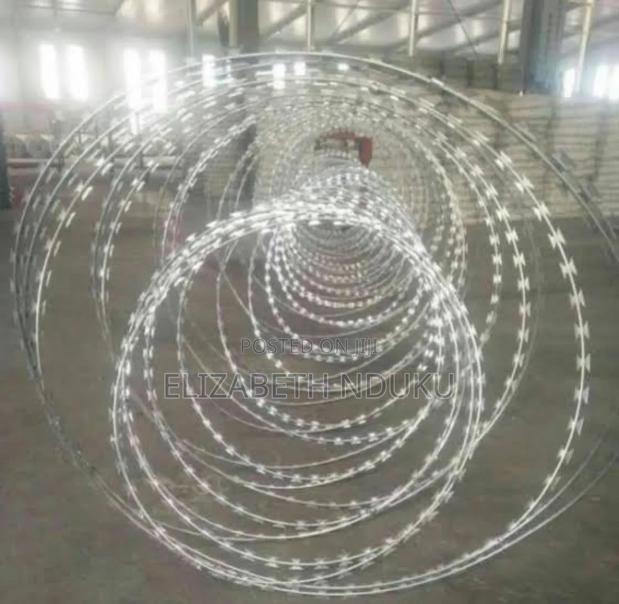 Perimeter Defense Razor Wire - main view