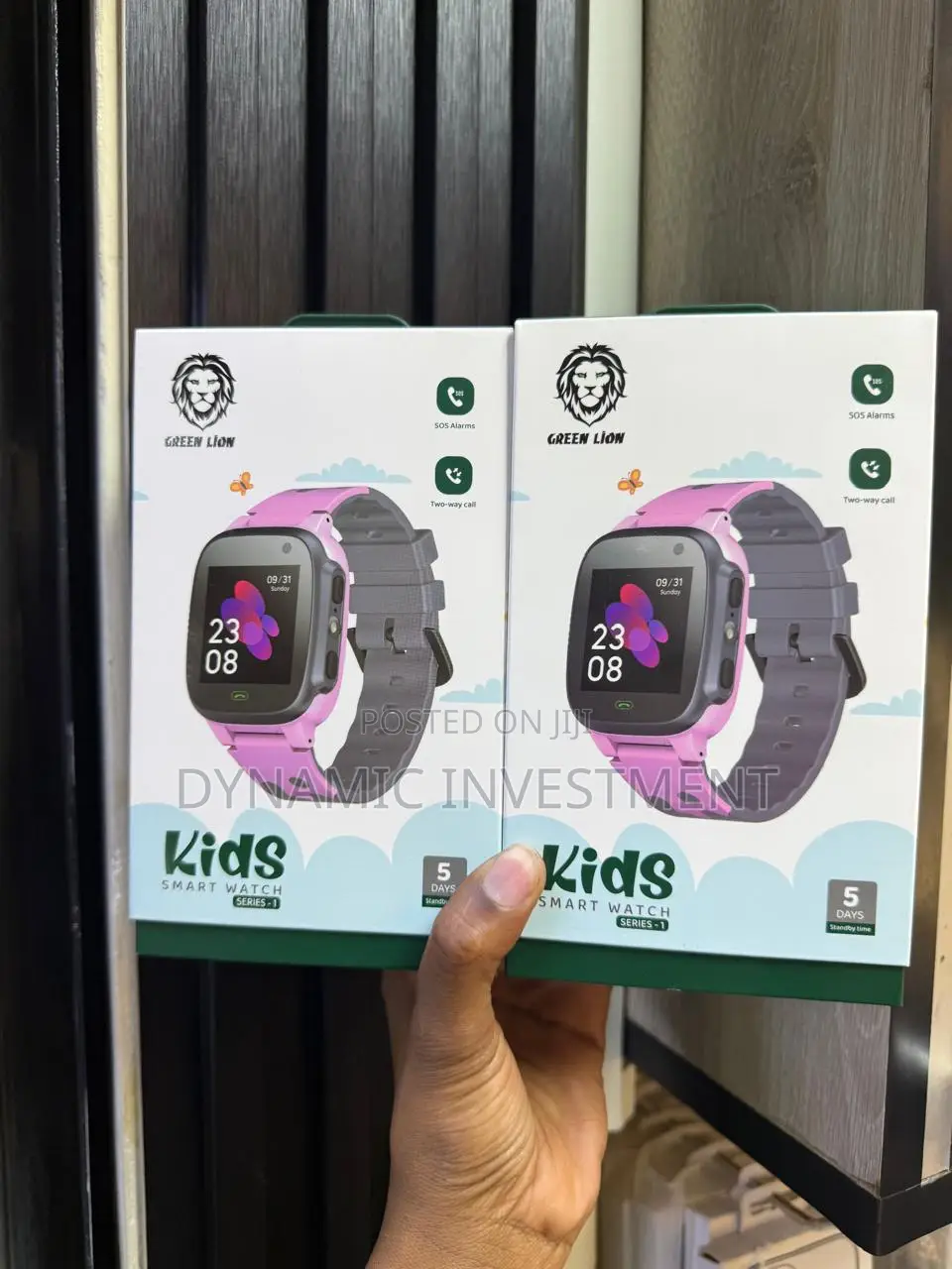 Green Lion Kids Smart Watch 2g Network With Location and Sim Card