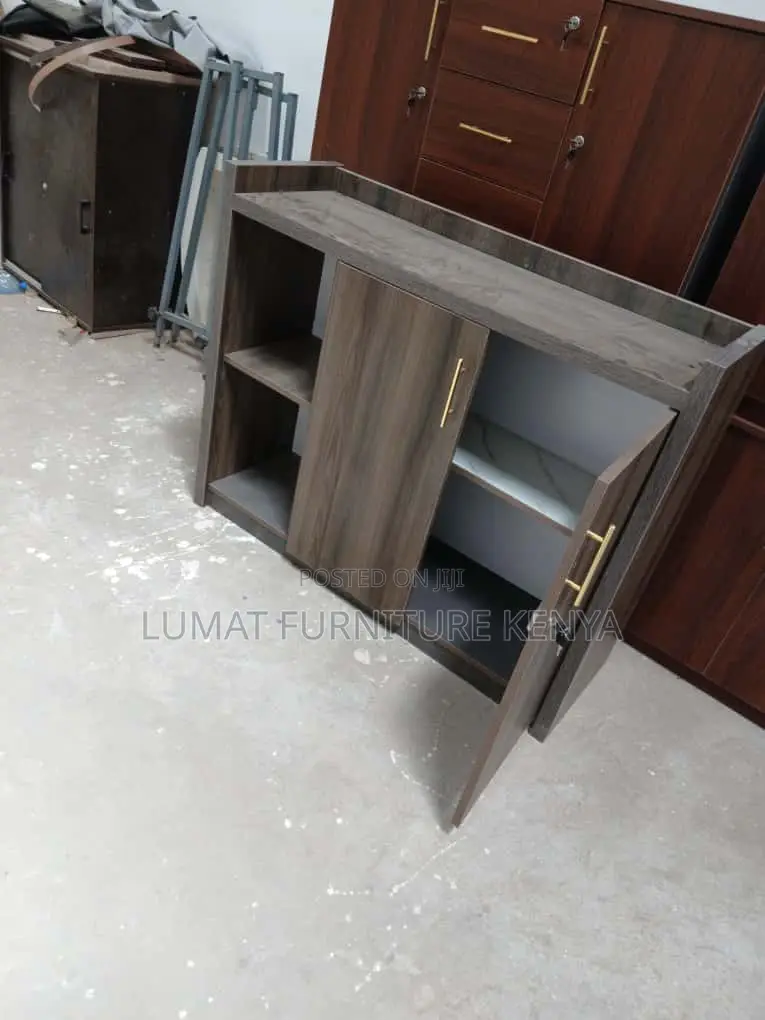 Modern Wooden Credenza Unit