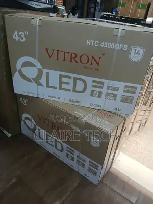 Vitron 43inch Qled With Hdmi