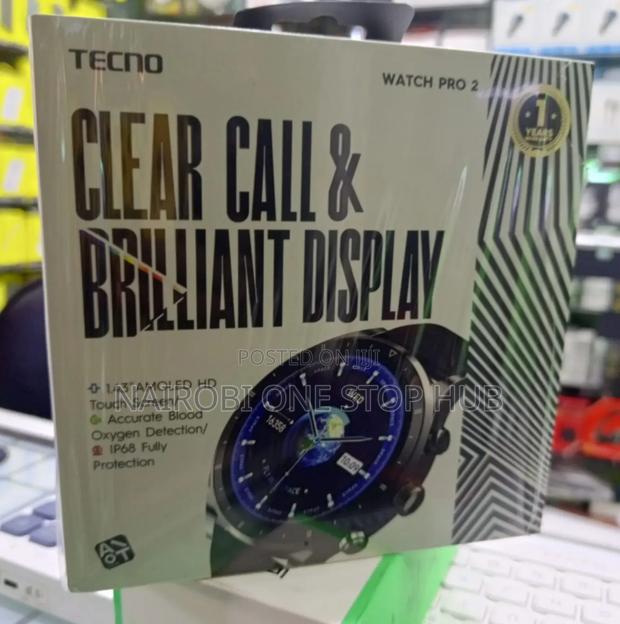 Tecno Watch Pro 2 Stylish Sports Watch