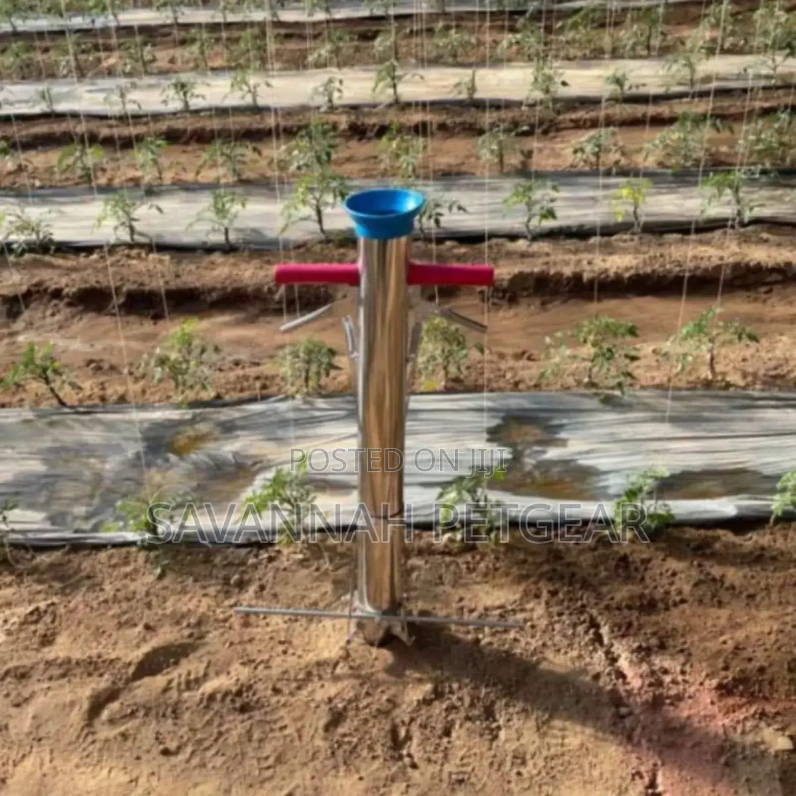 Dual Handle Vegetables, Fruits and Seeds Transplanting Tool/Machine