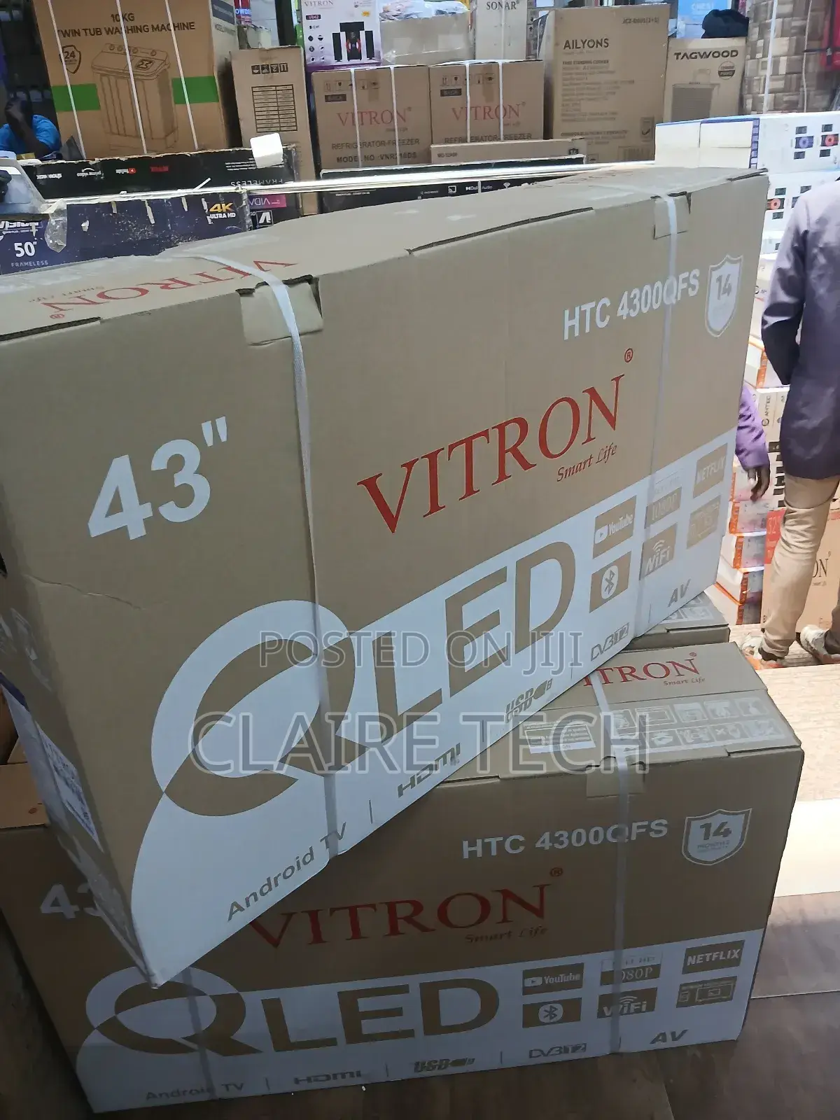 Vitron Htc4300qfs 43" Inch Qled