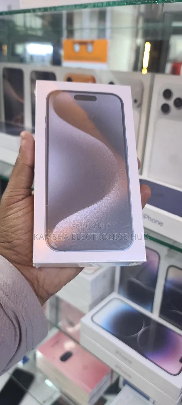 New Apple iPhone 15 Pro 256 GB Blue - main view