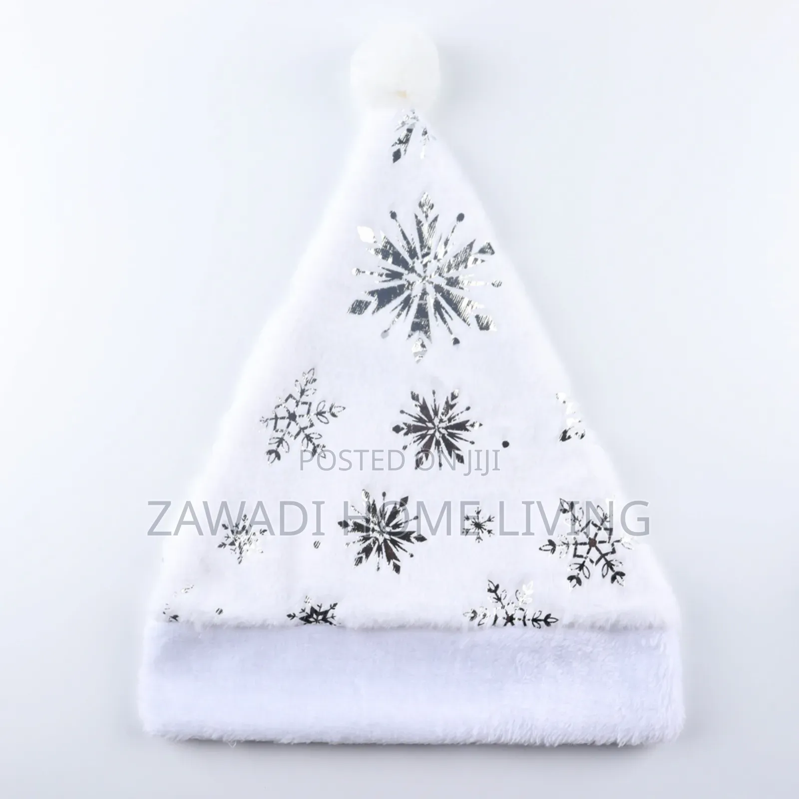 White And Red Christmas Hats