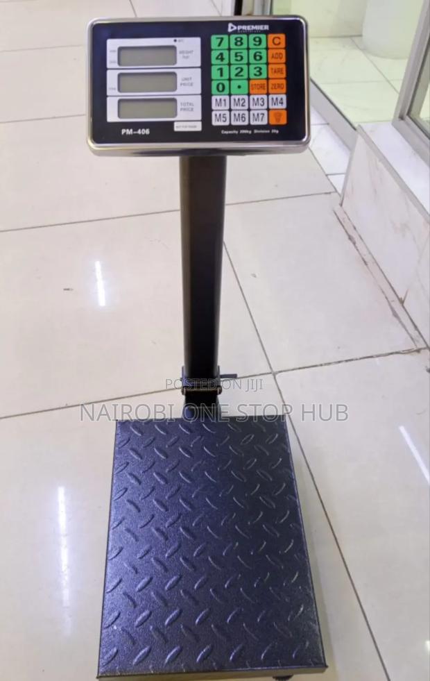 Electronic Weighing Scale 300kg - main view