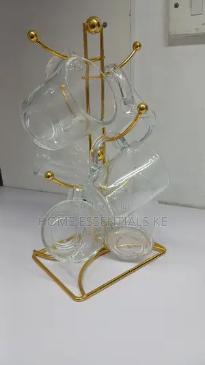6pcs Glass Tea Mugs