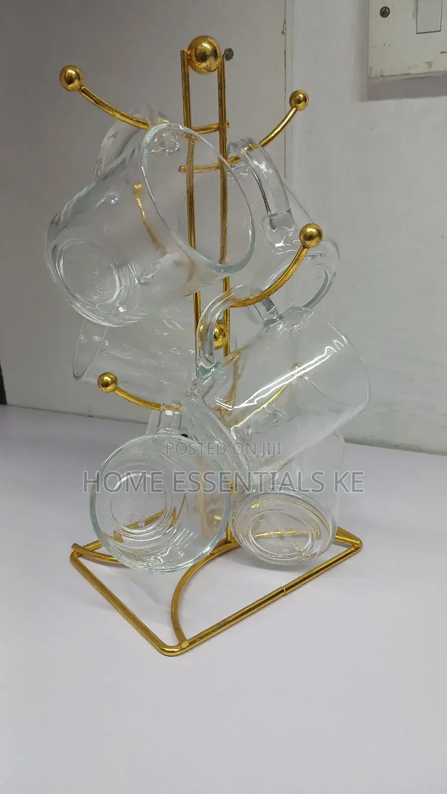6pcs Glass Tea Mugs
