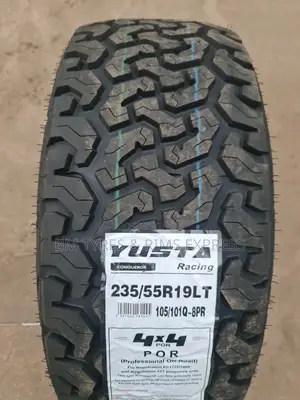 235 /55 R19 Yusta Tyres (All Terrrain) Racing.