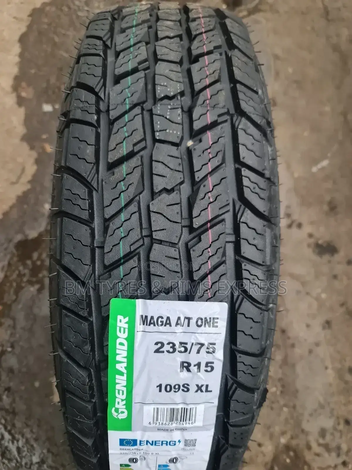 235 /75 R15 Grenlander Tyres. (All Terrrain)