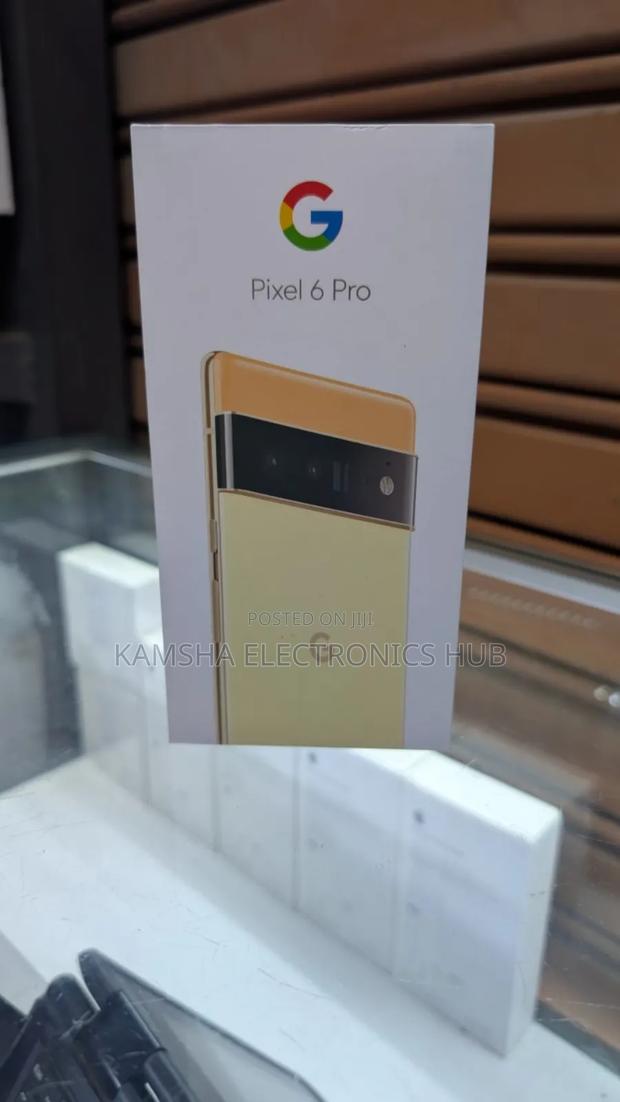 Google Pixel 6 Pro 256 GB Yellow - main view