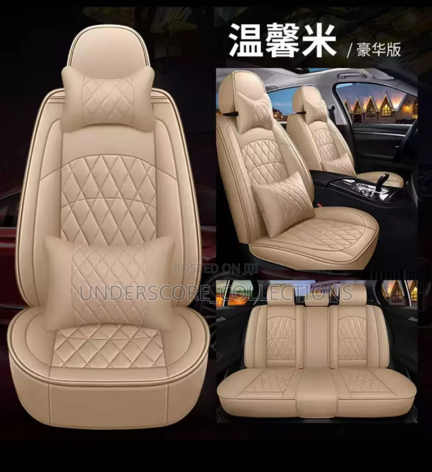 High Quality 5 Seater Car Seater Covers