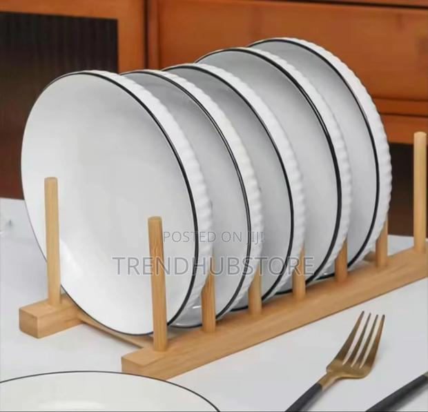 Japanese ‘8’ Inch Big Dinner Plates – 6pcs Premium Ceramic Set - thumbnail 6