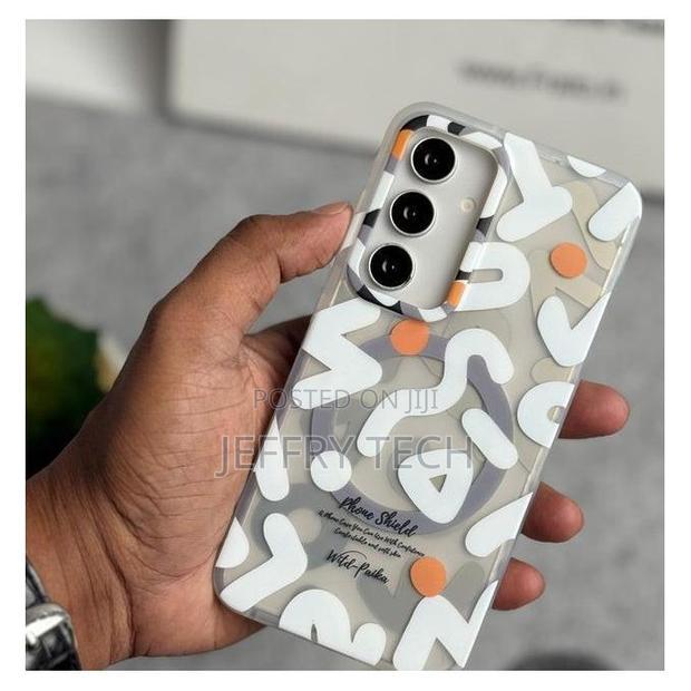Graffiti Pattern Luxury Case Cover for Samsung Galaxy S24 Magsafe Mag - main view