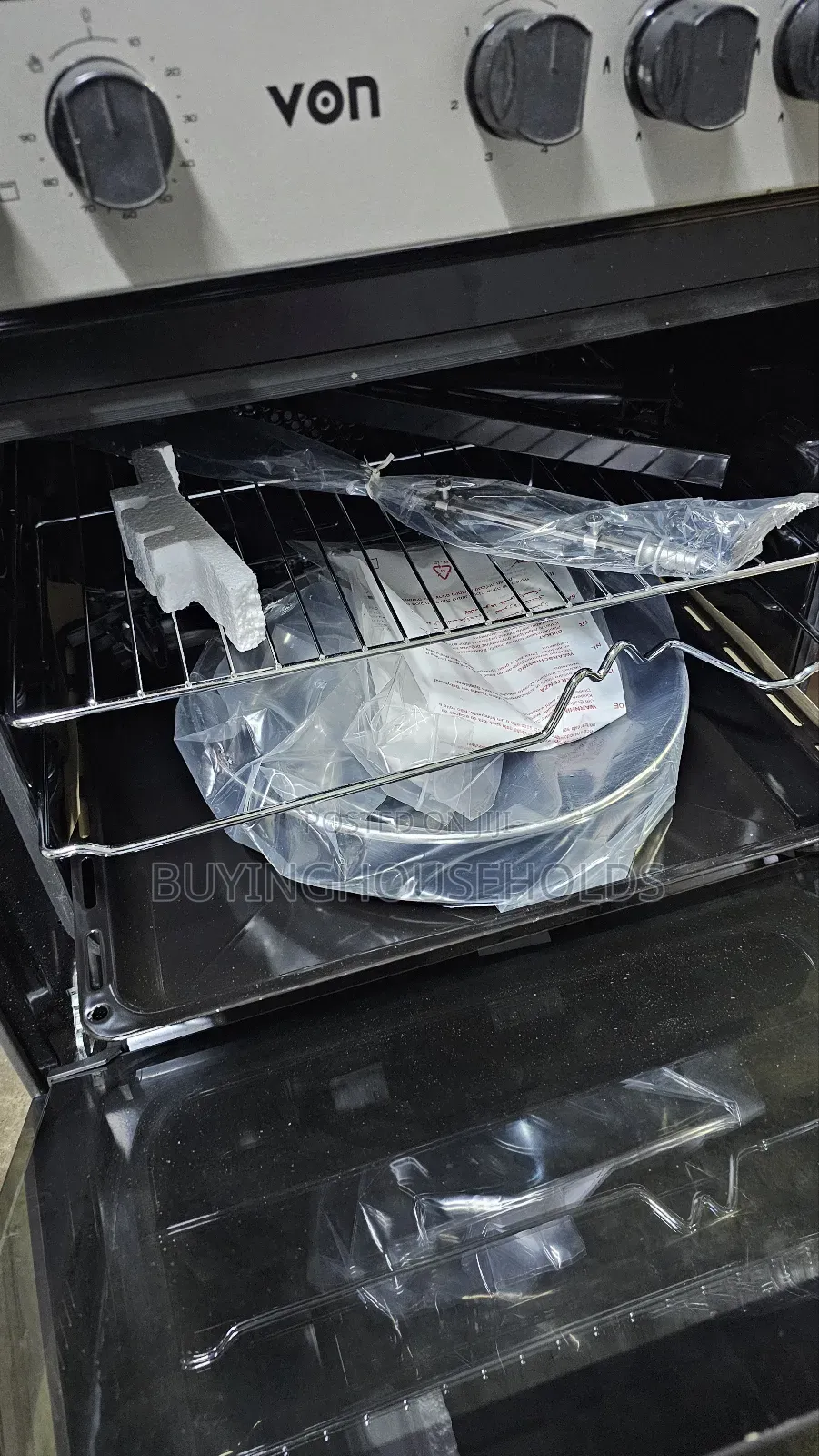 Von 60x60 Cooker [3+1] Stainless Steel (New)