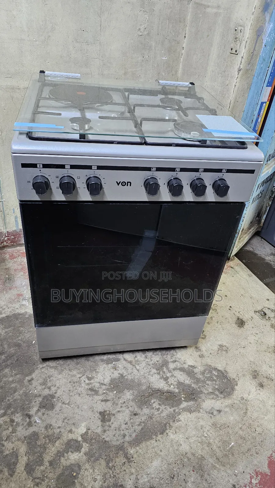 Von 60x60 Cooker [3+1] Stainless Steel (New)