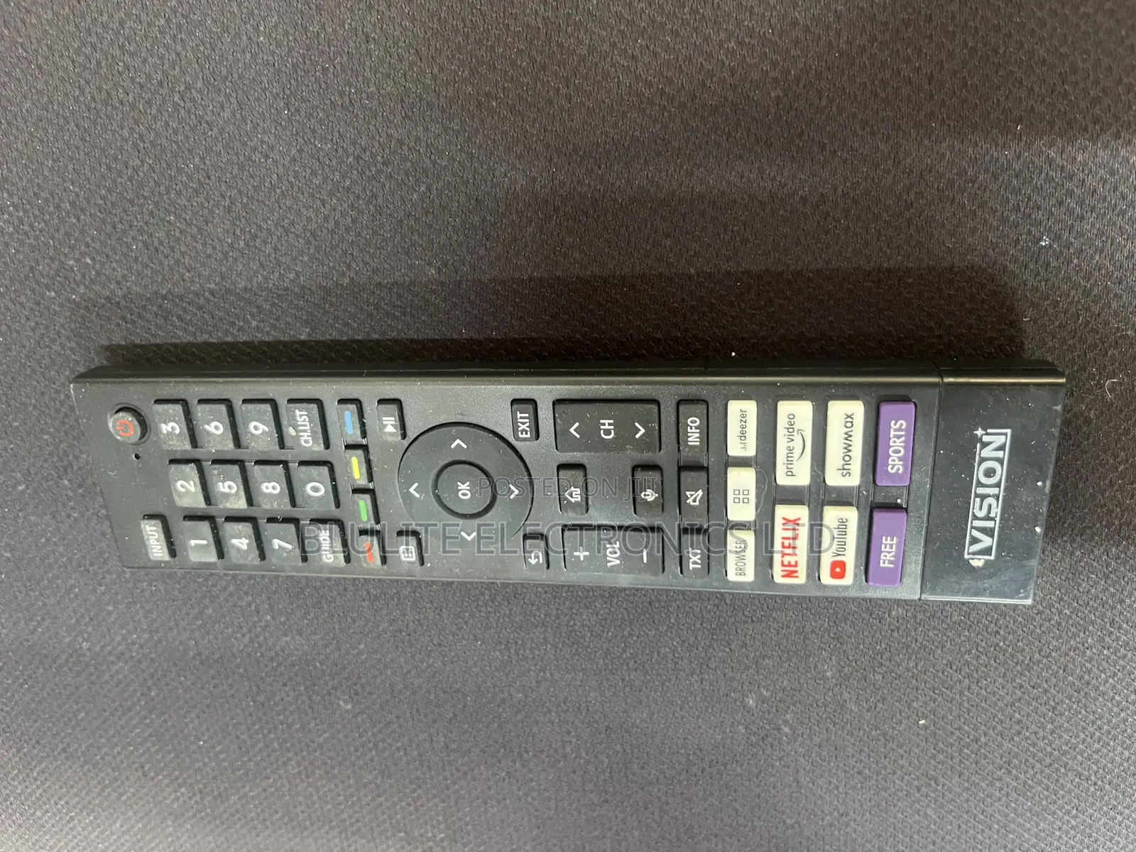 Vision Plus Tv Remote