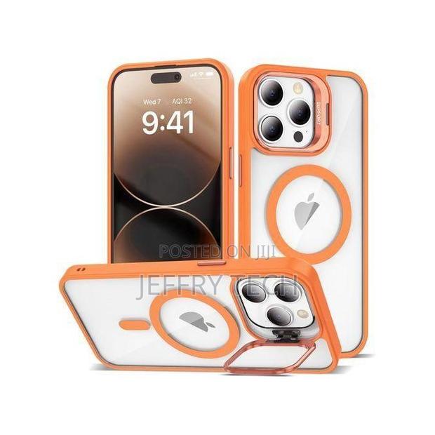 Magnetic Case for iPhone 12 Pro Max With Camera Stand Shockproof Slim - main view