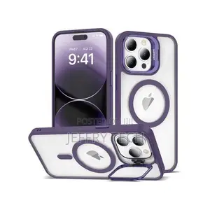 Magnetic Case for iPhone 12 Pro Max With Camera Stand Shockproof Slim