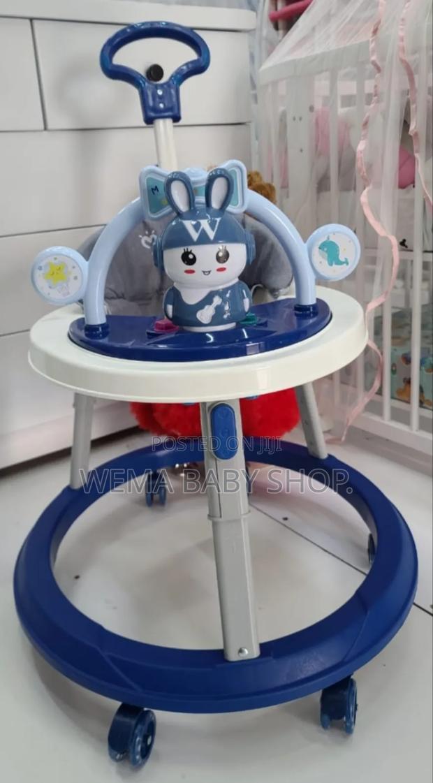 Musical Round Base Height Adjustable Baby Walker - thumbnail 8
