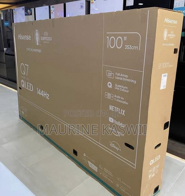 Hisense 100”Inch Qled Tv -100q7 - thumbnail 2