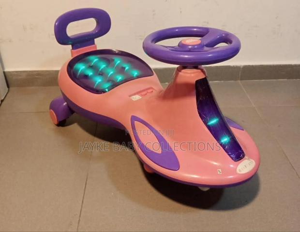 Kids Swing Car Ride-on Vehicle - thumbnail 4