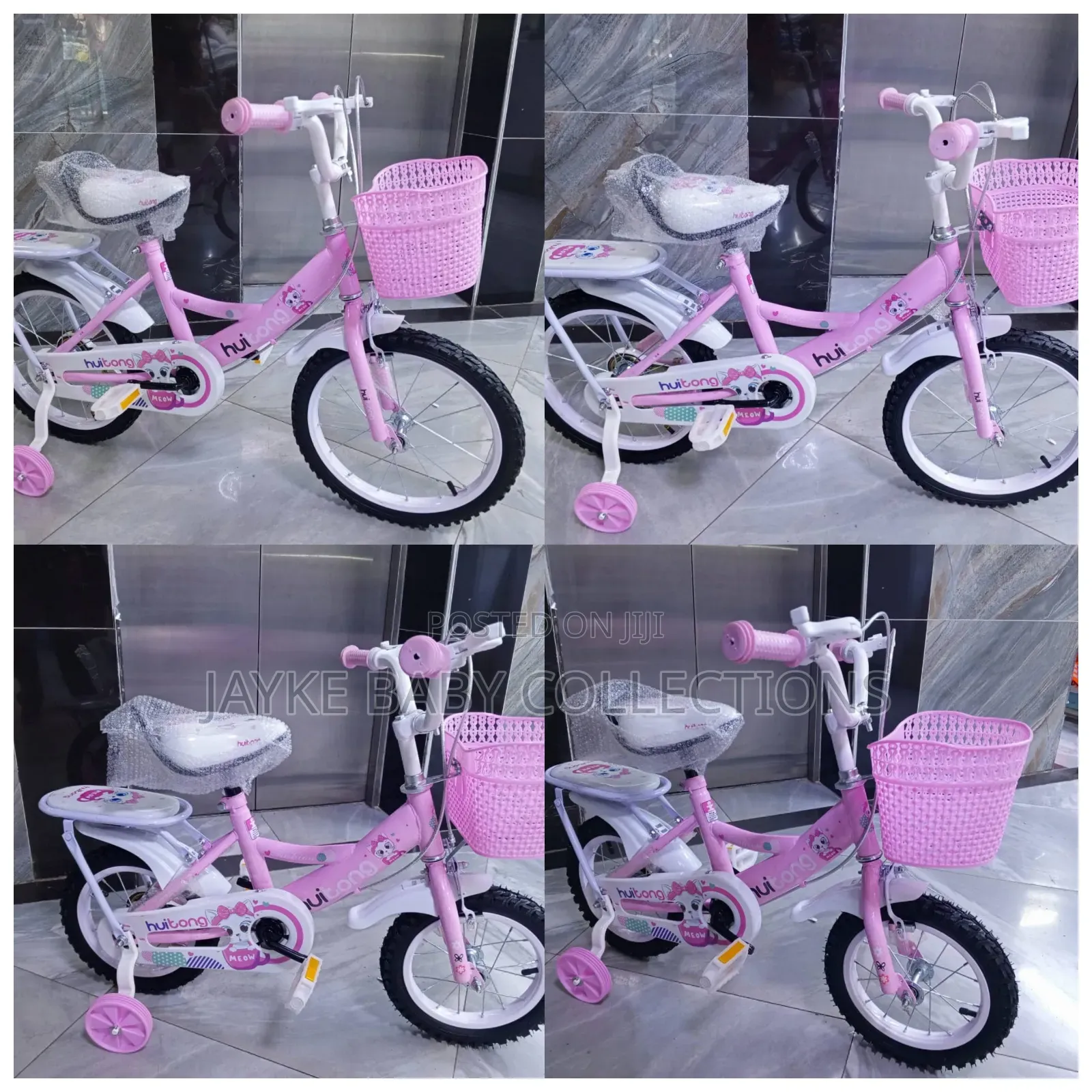 Ladybird Kids Bike With Training Wheels – 12” 16”