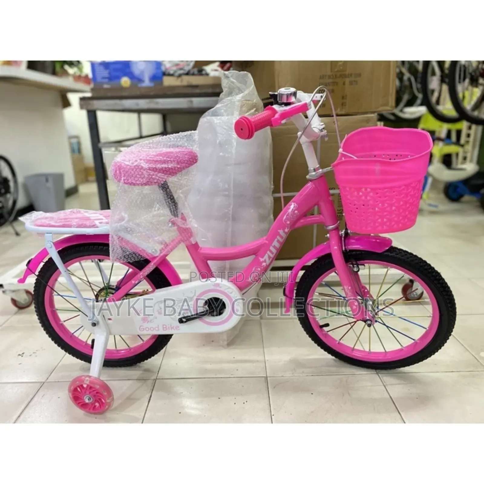 Ladybird Kids Bike With Training Wheels – 12” 16”