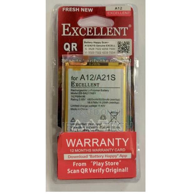 Replacement Battery for Samsung Galaxy A12/A02/A022/A125/A127/A32 5g/M