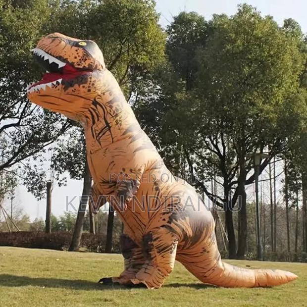 Inflatable Dinosaur Mascot Costume - main view