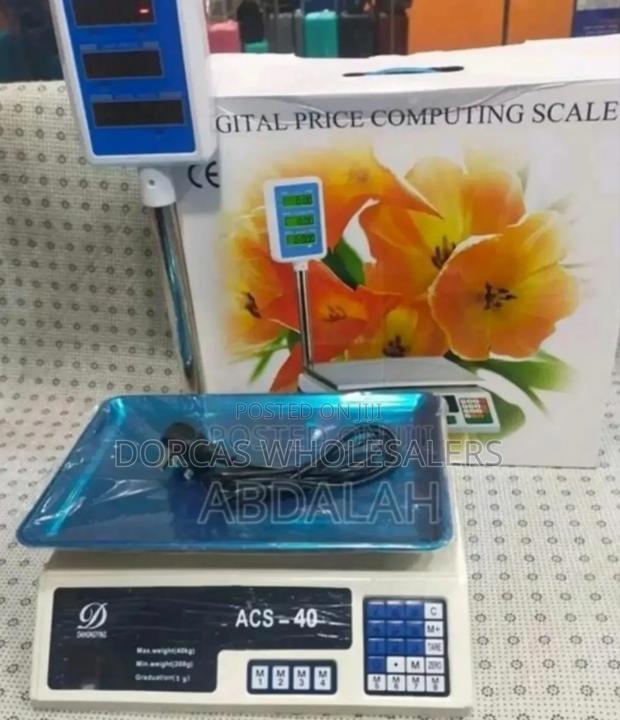 Digital Weigh Scale - main view