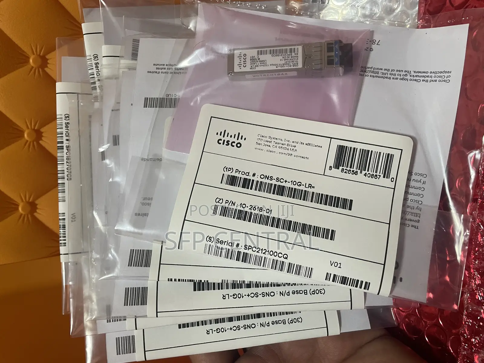 Cisco Ons-Sc+-10g-Lr Transceiver Module 10-2618-01