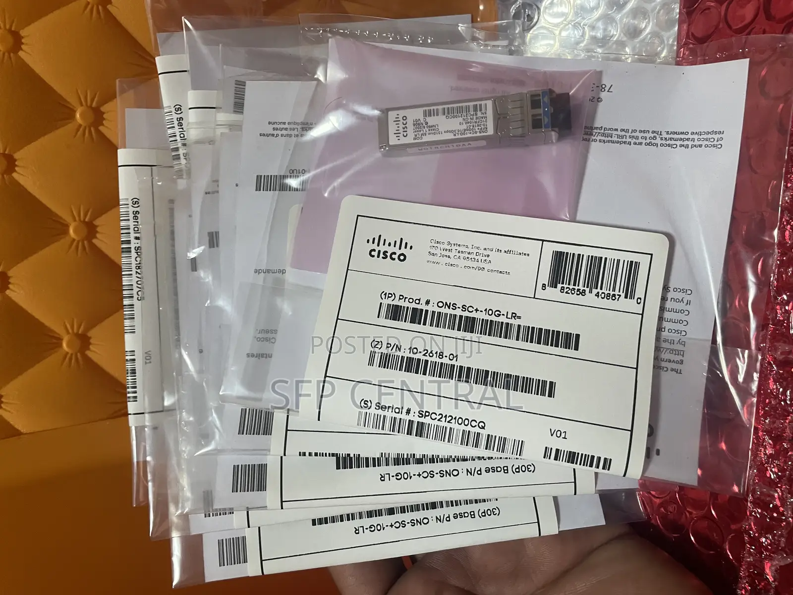 Cisco Ons-Sc+-10g-Lr Transceiver Module 10-2618-01