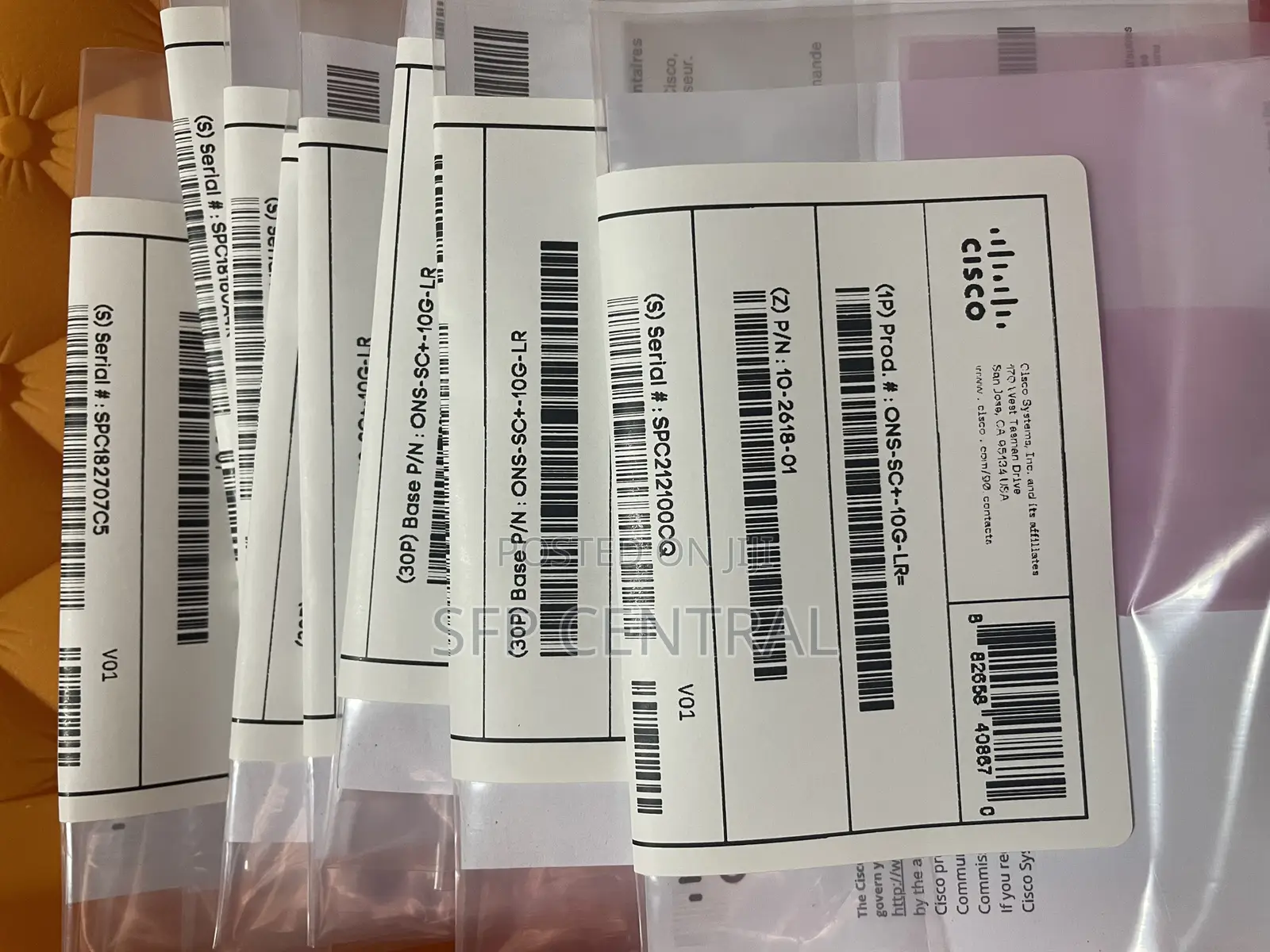 Cisco Ons-Sc+-10g-Lr Transceiver Module 10-2618-01