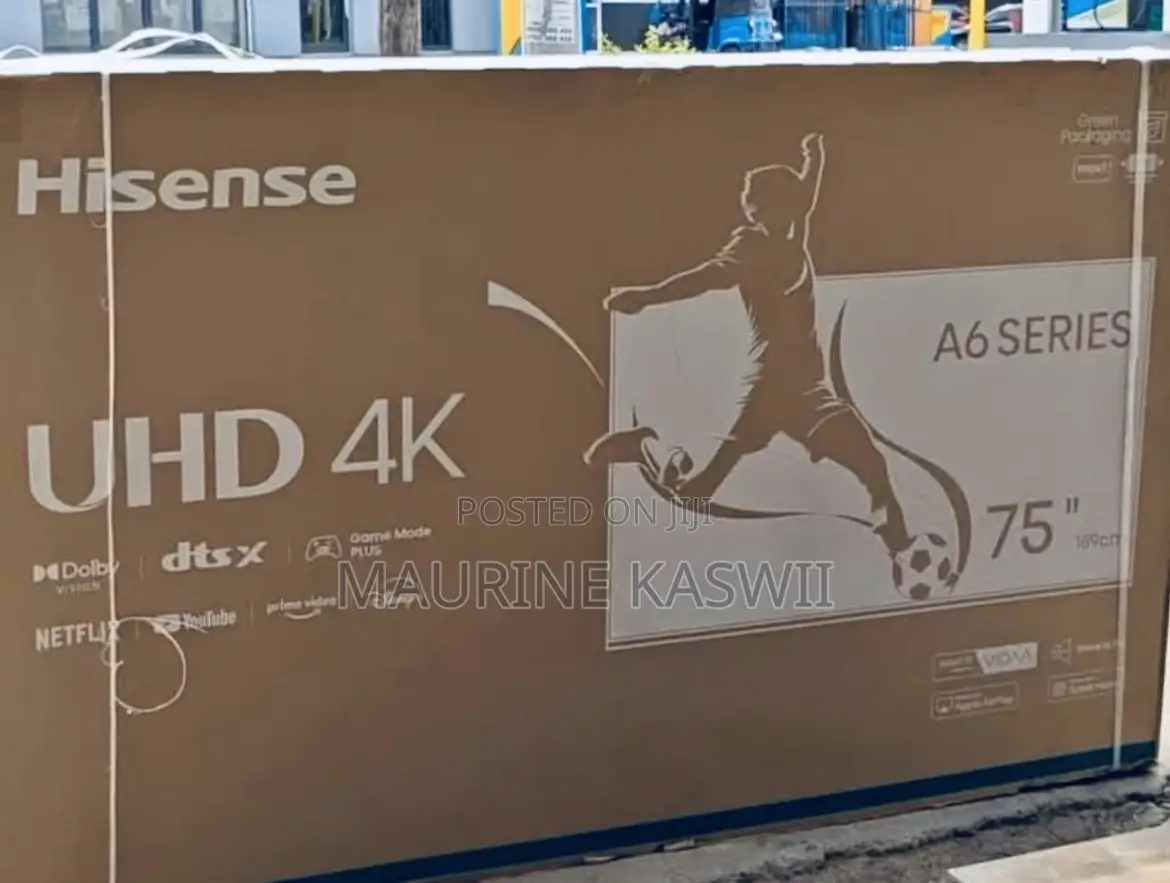 Hisense 75” Inch Smart Uhd 75 A6